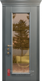Входные двери МДФ в Железнодорожном «Двери МДФ со стеклом»